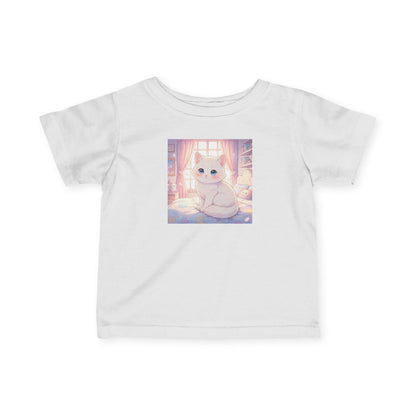 Cute Kitten Infant Baby Fine Jersey T-Shirt style 2