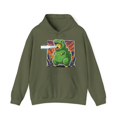Cat cosplay Godzilla Funny Design Unisex Hoodie style 3