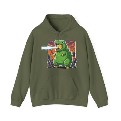 Cat cosplay Godzilla style 3 Unisex Hoodie - Fun & Playful Design