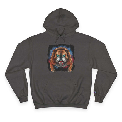 Angry Dog Men and Women Champion Hoodie style 4