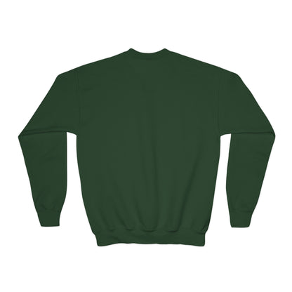 Cool Cat - Cozy Unisex Youth Crewneck Sweatshirt style 2