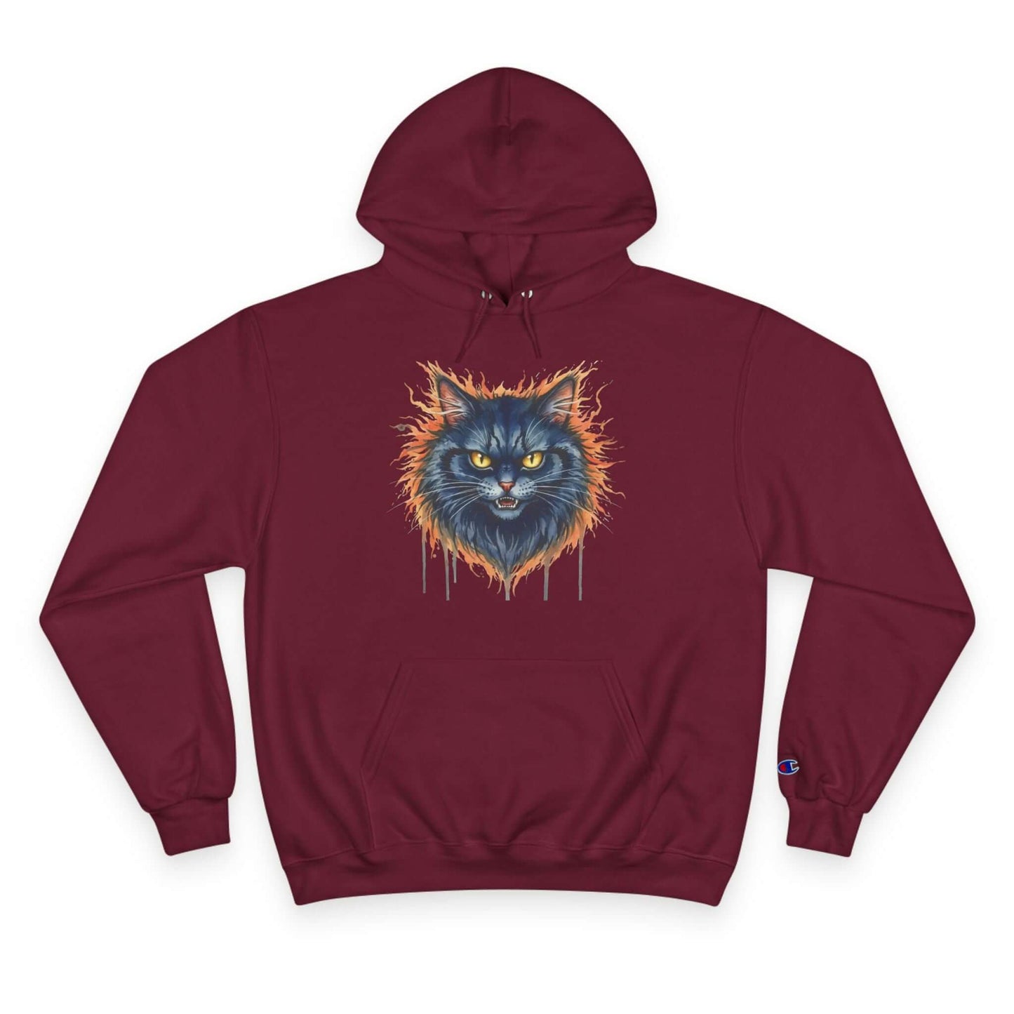 Mad Cat Men and Women Champion Hoodie style 2