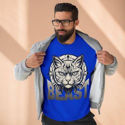 "Beast" Cat Lover style 2 Unisex Crewneck Sweatshirt