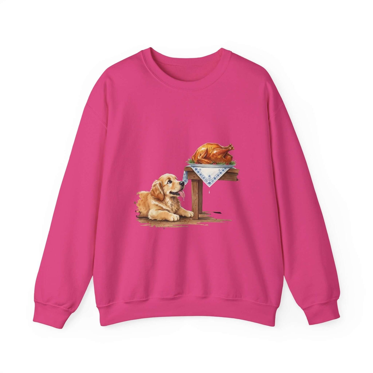 Watercolor Dog painting Unisex Crewneck Sweatshirt style 2