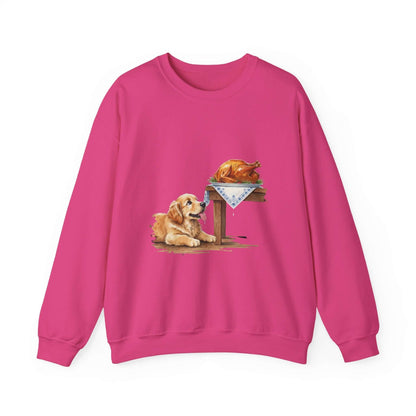 Watercolor Dog painting Unisex Crewneck Sweatshirt style 2