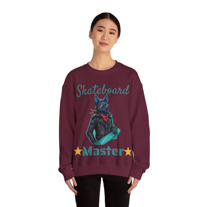 Cool Dog Unisex Heavy Blend Crewneck Sweatshirt style 4