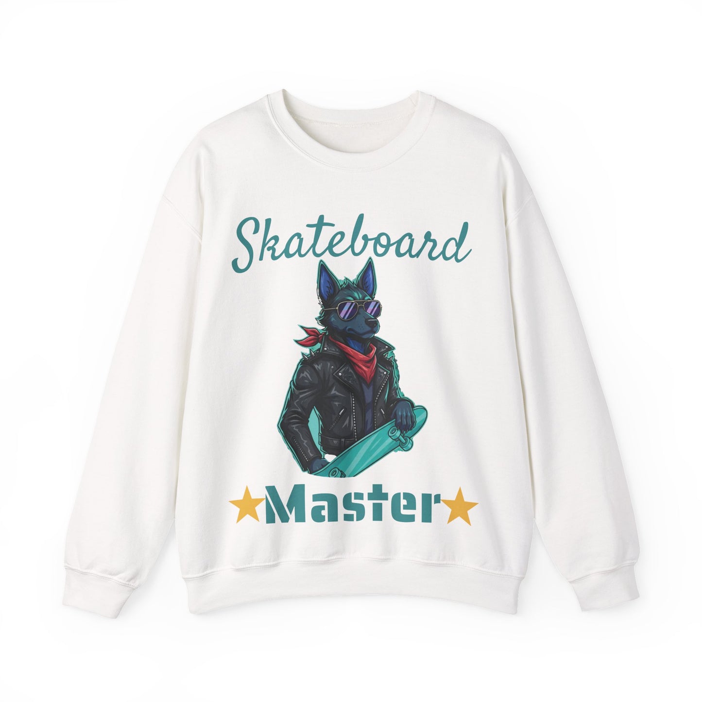 Cool Dog Unisex Heavy Blend Crewneck Sweatshirt style 4
