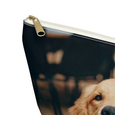 Cute Dog Accessory Pouch | Travel Accessory, Fun Gift, Pet Lover's Item, Unique Accessory Pouch, Travel Essentials