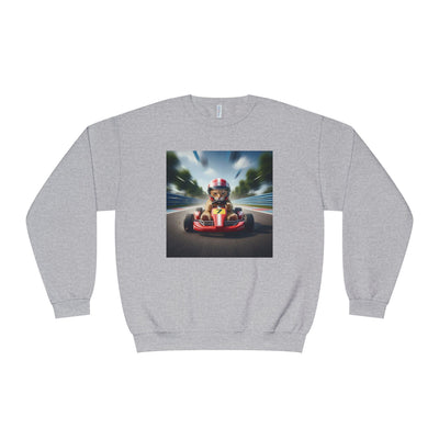 Go Kart Cat style 3 Unisex NuBlend® Crewneck Sweatshirt