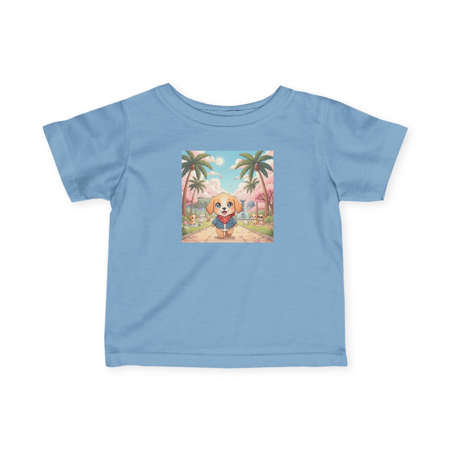 Cute Puppy Infant Baby Fine Jersey T-Shirt style 3