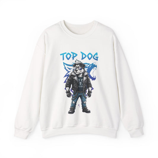 Cool Dog Unisex Heavy Blend Crewneck Sweatshirt style 1