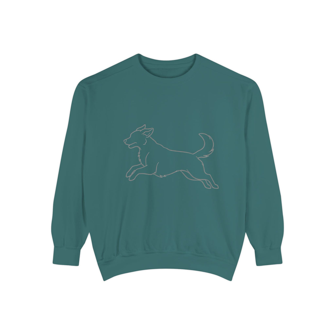 Running Dog Shadow style 1 Cozy Graphic Unisex Crewneck Sweatshirt