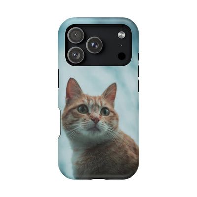 Cute Cat Magnetic Phone Case style 1 - Durable Pet Lover Gift, Impact-Resistant, Cat-Themed Accessories, Unique Pet Gifts, Birthday Gifts
