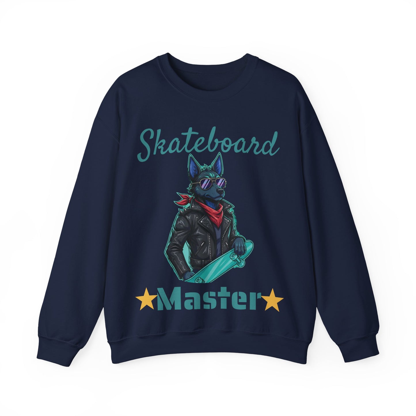 Cool Dog Unisex Heavy Blend Crewneck Sweatshirt style 4