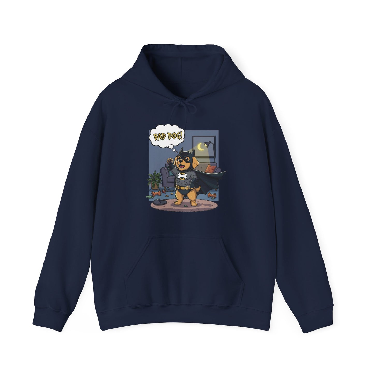 Dog cosplay Batman Funny Design Unisex Hoodie style 1