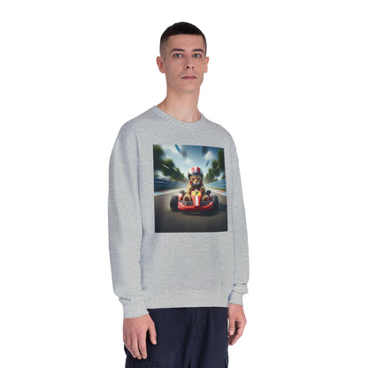 Go Kart Cat Unisex NuBlend Crewneck Sweatshirt style 3