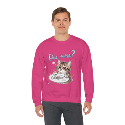 Watercolor Cat painting Unisex Crewneck Sweatshirt style 3