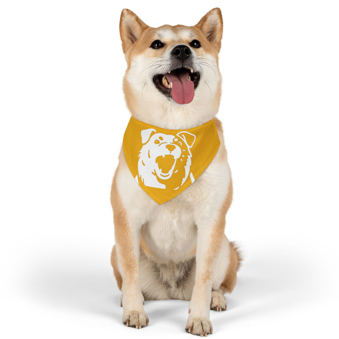 Yellow Dog Bandana Collar – Dog Accessory, Great for Playtime, Pet Parties, Dog Walks, Halloween Costumes, and Summer Fun