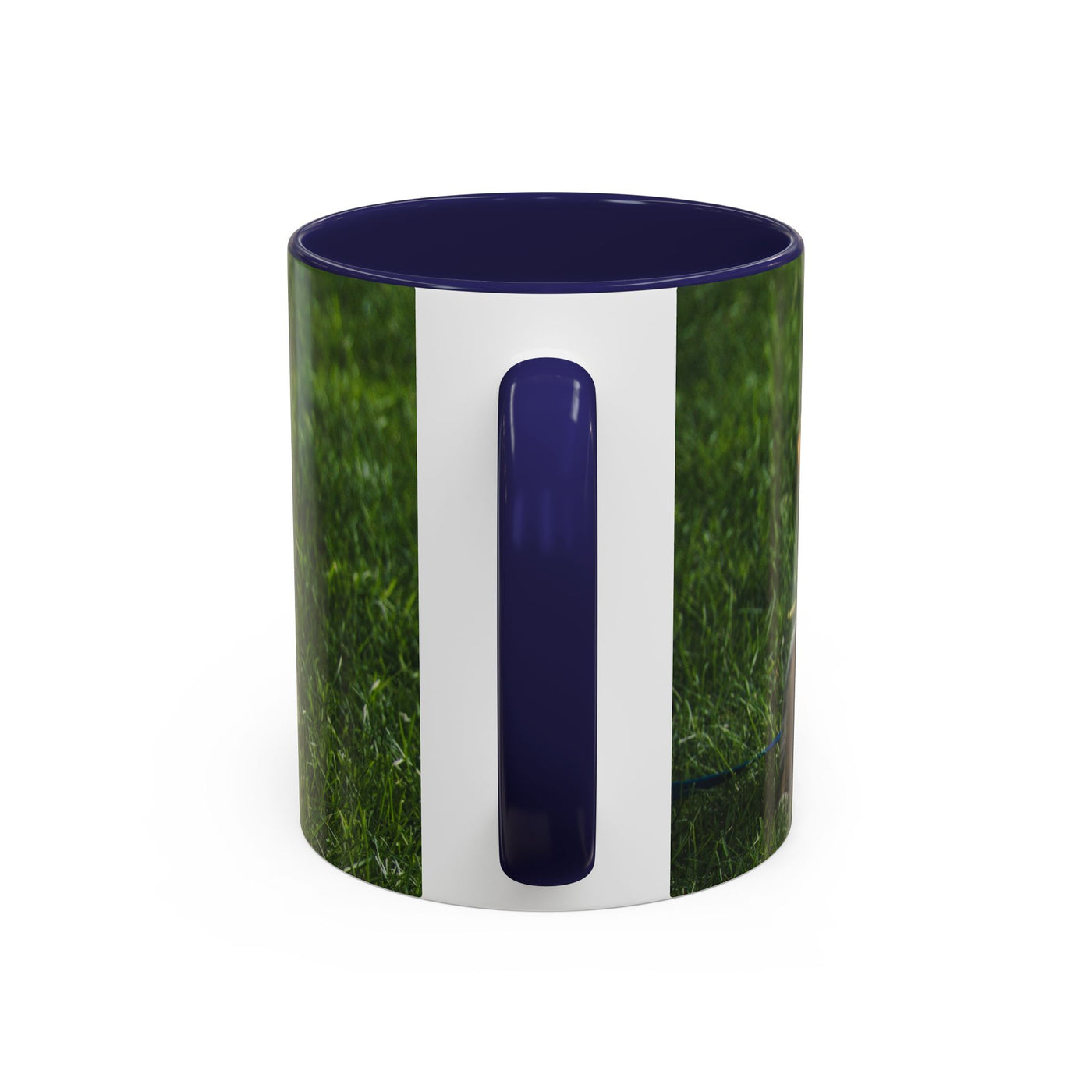 Dog Print Accent Coffee Mug - Dog Lover Gift, Cute Pet Mug, Animal Print Cup, Coffee Tea Mug, Unique Dog Themed Gift