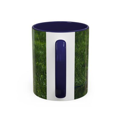 Dog Print Accent Coffee Mug - Dog Lover Gift, Cute Pet Mug, Animal Print Cup, Coffee Tea Mug, Unique Dog Themed Gift