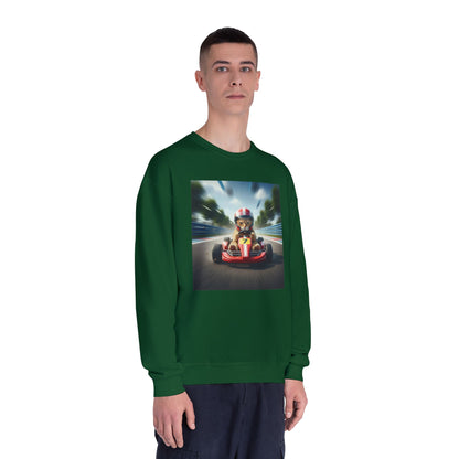 Go Kart Cat Unisex NuBlend Crewneck Sweatshirt style 3