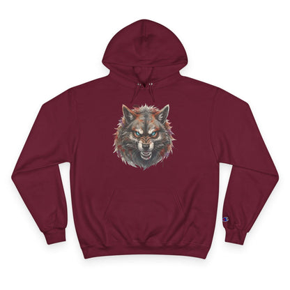 Angry Dog Men and Women Champion Hoodie style 2