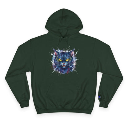 Mad Cat Men and Women Champion Hoodie style 4
