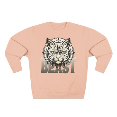 "Beast" Cat Lover style 2 Unisex Crewneck Sweatshirt
