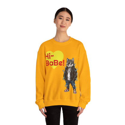 Cool Dog Unisex Heavy Blend Crewneck Sweatshirt style 3