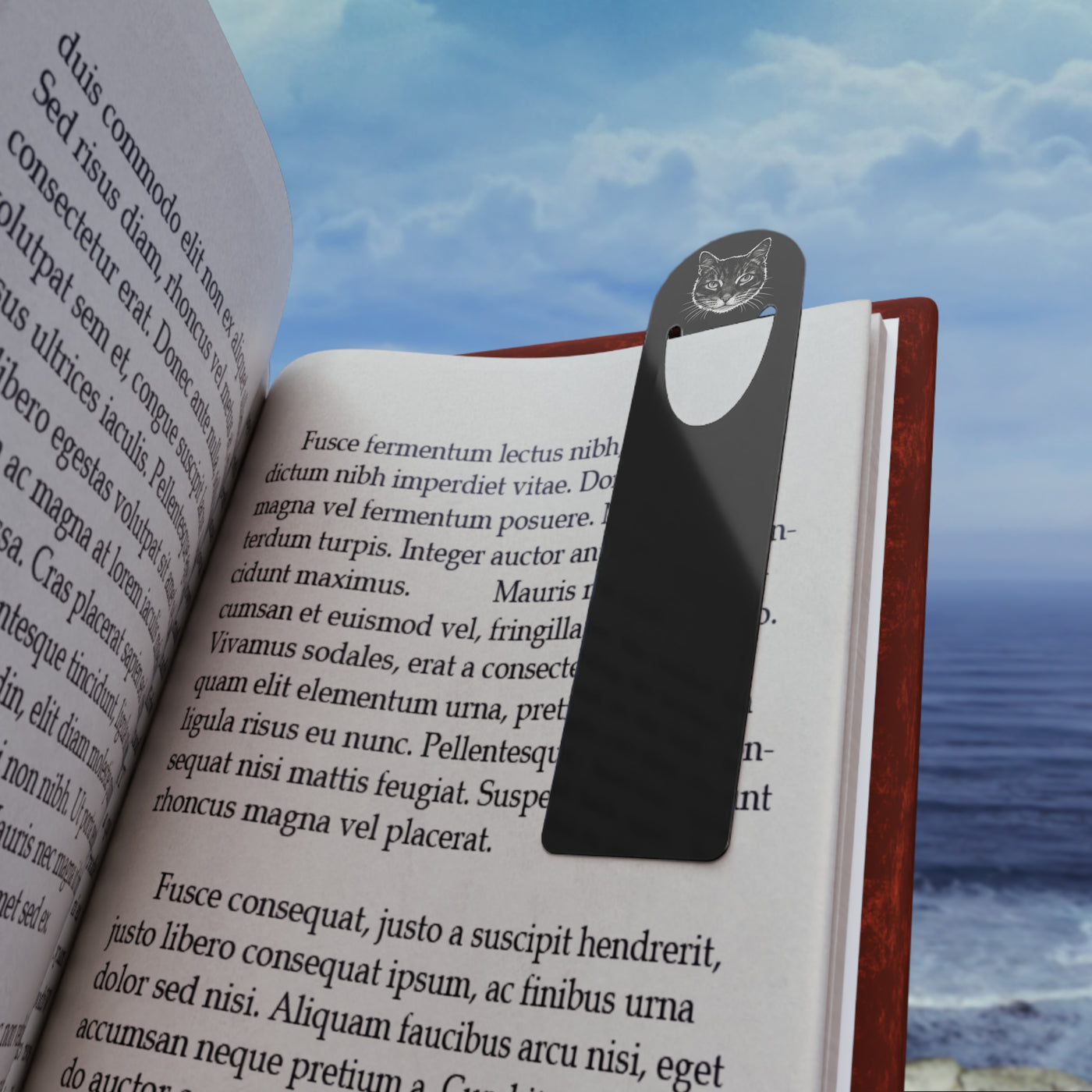 Black Cat Lover Bookmark: Gift for Pet Owners, Reading Accessory, Book Marker for Cat Lovers, Unique Gift Idea, Animal Lover